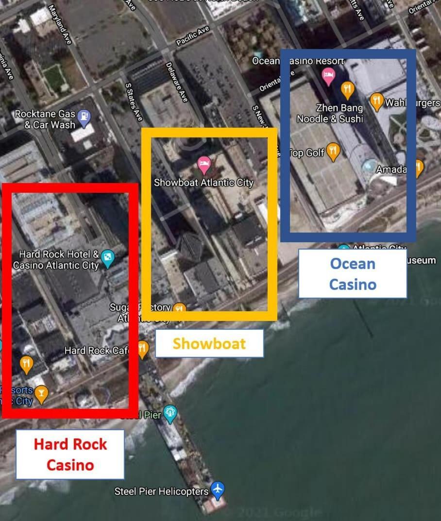Cozysuites Beachfront 2Br 3Ba Condo Atlantic City Eksteriør bilde